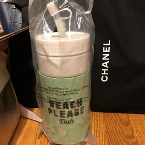 Brand new pink drink cup.